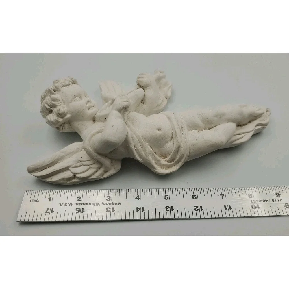 Vintage Lot Of 3 Wall Hanging Cherubs